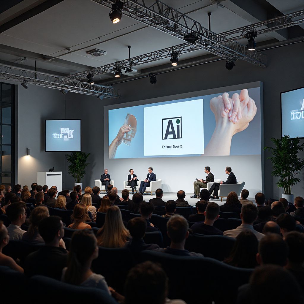 Conferință despre tendințele AI organizată de echipa noastră