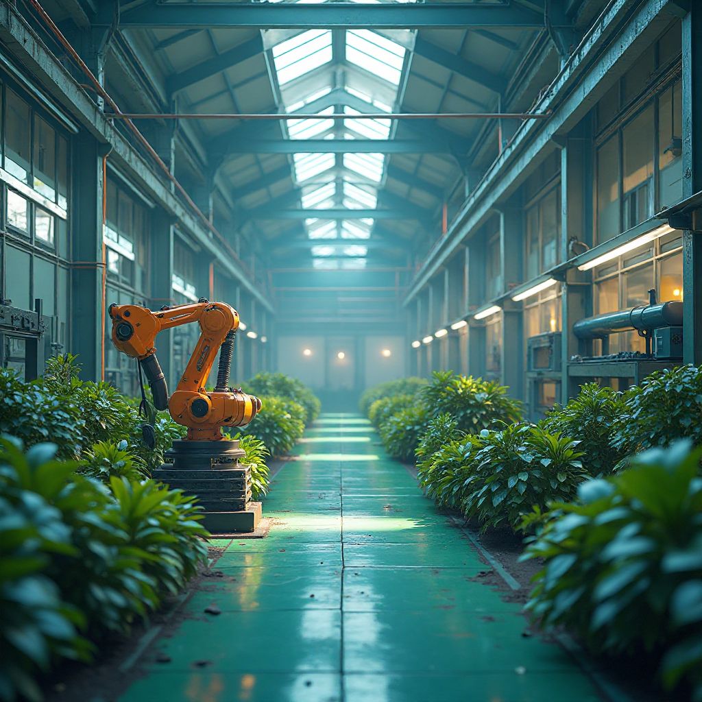 Implementarea AI în sectoare industriale